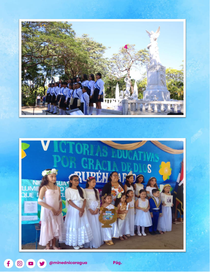 Comunidad Educativa Celebra El 156 Aniversario Del Natalicio Del Poeta Comunidad Educativa Celebra El 156 Aniversario Del Natalicio Del Poeta
